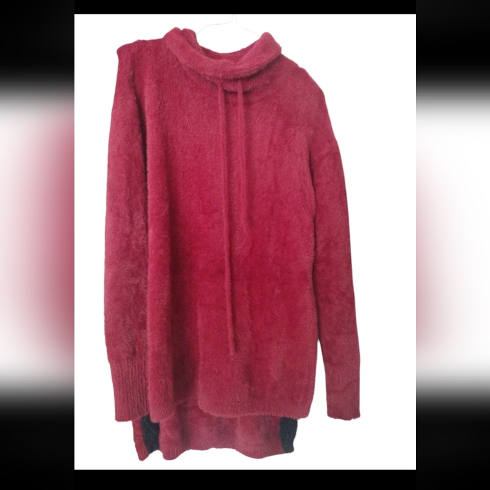 Women's Lysse' Cozy Burgundy Sweater Size Small